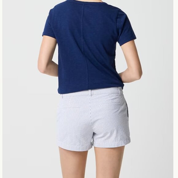 Striped Seersucker Shorts 4P - Picture 16 of 16